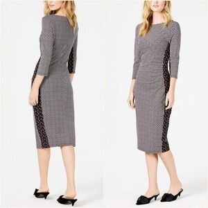 Max Mara Weekend Cinched Midi Dress Size Medium